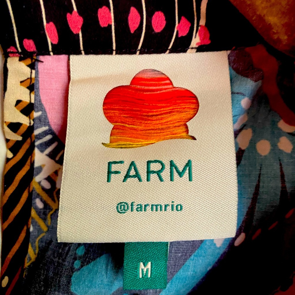 Farm Rio shell print blouse - Picture 3 of 3